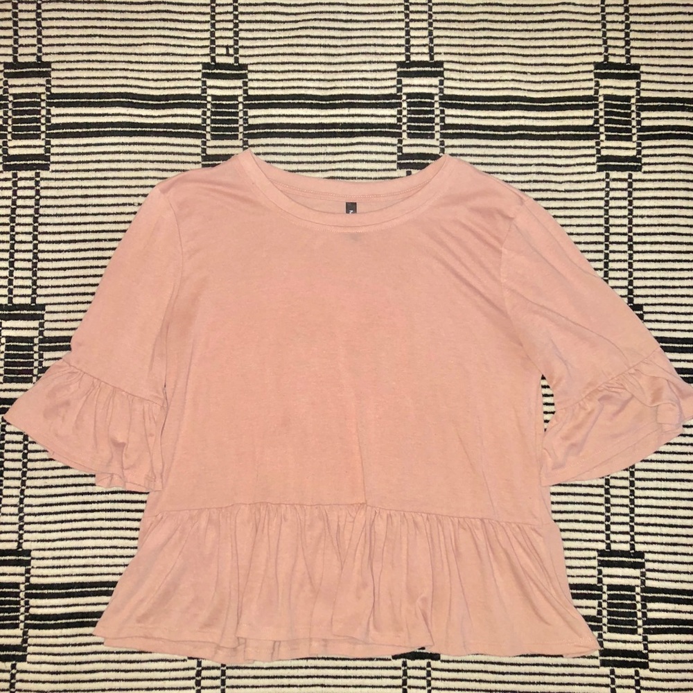 Light pink blouse